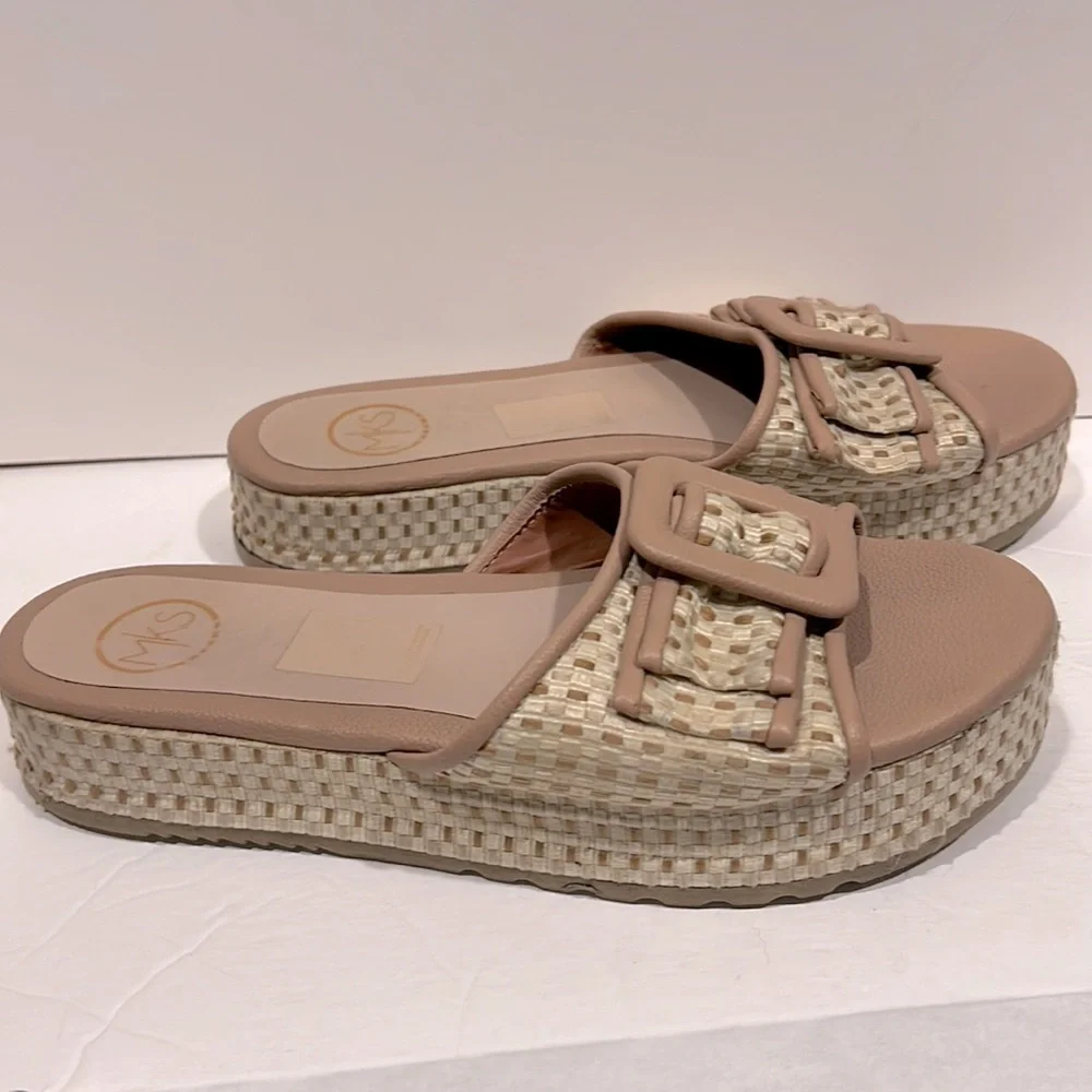 MKS Platform Sandals Sz 8
